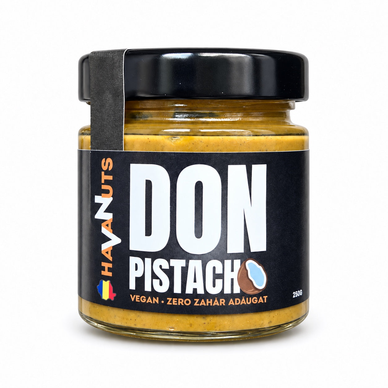 Don Pistachio – cremă tartinabilă cu fistic, cocos și curmale, 225 g