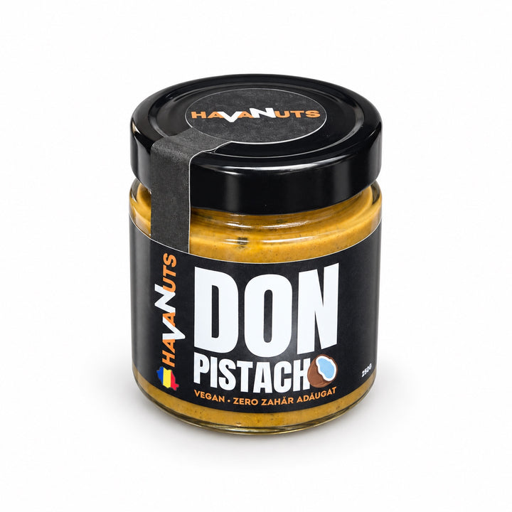 Don Pistachio HAVANUTS – borcan 225 g, vedere din perspectivă