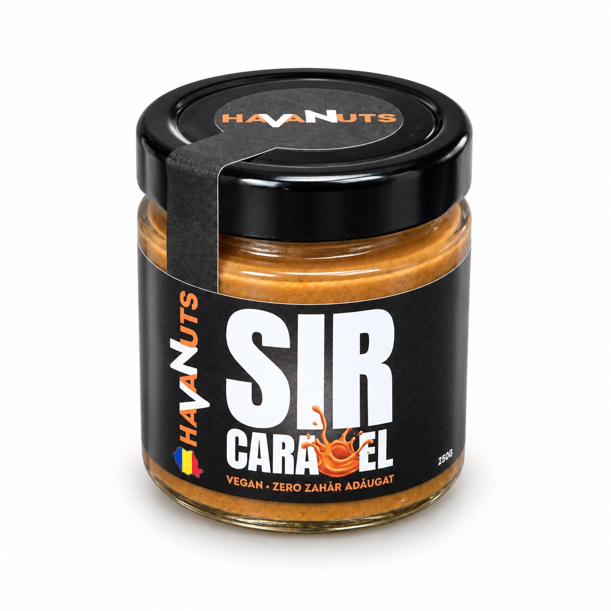 Sir Caramel HAVANUTS – borcan 225 g, vedere din perspectivă
